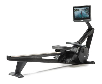 Hydrow Wave Rowing Machine with 16" HD Touchscreen & Speakers - Foldable | Live Home Workouts, Subscription Required